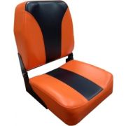 Кресло для катера складное F4040 ПВХ оранж\\черное